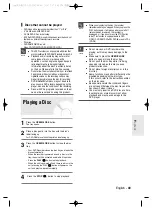 Preview for 49 page of Samsung DVD-R155 Instruction Manual