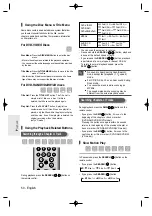 Preview for 50 page of Samsung DVD-R155 Instruction Manual