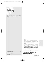 Preview for 61 page of Samsung DVD-R155 Instruction Manual