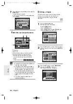 Preview for 64 page of Samsung DVD-R155 Instruction Manual