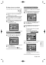 Preview for 69 page of Samsung DVD-R155 Instruction Manual