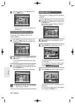 Preview for 70 page of Samsung DVD-R155 Instruction Manual