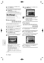 Preview for 72 page of Samsung DVD-R155 Instruction Manual