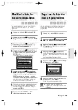 Preview for 129 page of Samsung DVD-R155 Instruction Manual