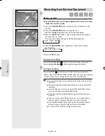 Preview for 40 page of Samsung DVD-R157 Instruction Manual