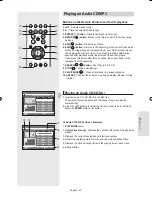 Preview for 55 page of Samsung DVD-R157 Instruction Manual