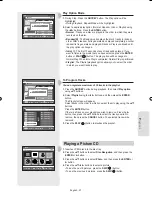 Preview for 57 page of Samsung DVD-R157 Instruction Manual