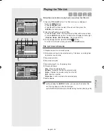 Preview for 59 page of Samsung DVD-R157 Instruction Manual