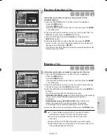 Preview for 61 page of Samsung DVD-R157 Instruction Manual