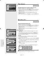 Preview for 70 page of Samsung DVD-R157 Instruction Manual