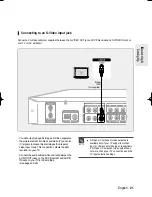 Preview for 21 page of Samsung DVD-R160 Instruction Manual