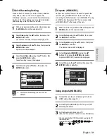 Preview for 31 page of Samsung DVD-R160 Instruction Manual