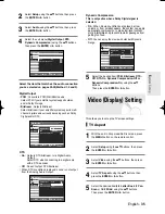 Preview for 35 page of Samsung DVD-R160 Instruction Manual