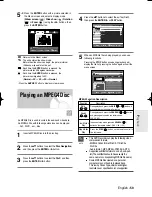 Preview for 59 page of Samsung DVD-R160 Instruction Manual