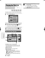 Preview for 60 page of Samsung DVD-R160 Instruction Manual