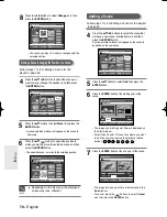 Preview for 70 page of Samsung DVD-R160 Instruction Manual