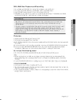 Предварительный просмотр 7 страницы Samsung DVD-R170 User Manual