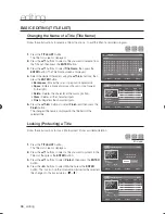 Предварительный просмотр 56 страницы Samsung DVD-R170 User Manual