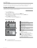 Предварительный просмотр 62 страницы Samsung DVD-R174 User Manual