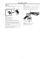 Preview for 8 page of Samsung DVD-R4000 Operating Instructions Manual