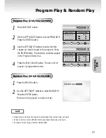 Preview for 27 page of Samsung DVD-S124 Owner'S Manual