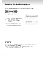Preview for 32 page of Samsung DVD-S124 Owner'S Manual
