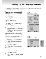 Preview for 41 page of Samsung DVD-S124 Owner'S Manual