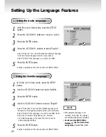 Preview for 42 page of Samsung DVD-S124 Owner'S Manual