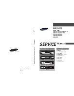 Preview for 1 page of Samsung DVD-S124 Service Manual