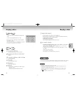 Preview for 13 page of Samsung DVD-S126G User Manual