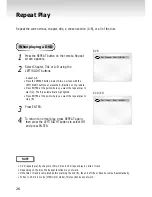 Предварительный просмотр 26 страницы Samsung DVD-S221 Manual