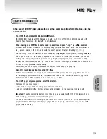 Предварительный просмотр 39 страницы Samsung DVD-S221 Manual