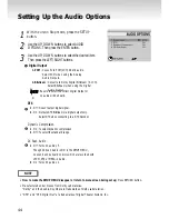 Предварительный просмотр 44 страницы Samsung DVD-S221 Manual