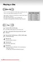 Preview for 22 page of Samsung DVD-S221 User Manual