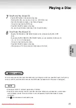 Preview for 23 page of Samsung DVD-S221 User Manual