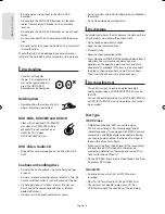 Preview for 4 page of Samsung DVD-SH853 Instruction Manual