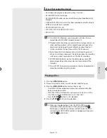 Preview for 45 page of Samsung DVD-SH853 Instruction Manual