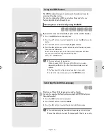 Preview for 49 page of Samsung DVD-SH853 Instruction Manual