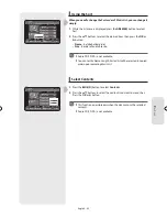 Preview for 59 page of Samsung DVD-SH853M Instruction Manual