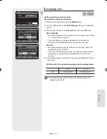 Preview for 101 page of Samsung DVD-SH853M Instruction Manual