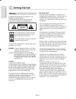 Preview for 2 page of Samsung DVD-SH855M Instruction Manual