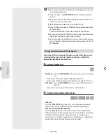 Preview for 46 page of Samsung DVD-SH855M Instruction Manual