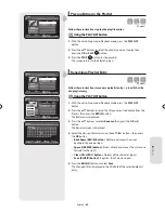 Preview for 89 page of Samsung DVD-SH855M Instruction Manual