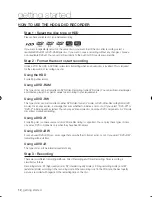 Preview for 12 page of Samsung DVD-SH871M User Manual