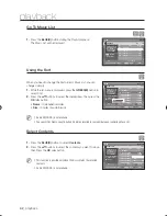 Preview for 62 page of Samsung DVD-SH871M User Manual