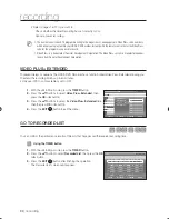 Preview for 80 page of Samsung DVD-SH871M User Manual