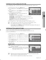 Предварительный просмотр 41 страницы Samsung DVD-SH873 User Manual