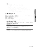 Preview for 69 page of Samsung DVD-SH873 User Manual