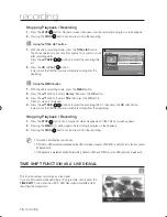 Preview for 76 page of Samsung DVD-SH873 User Manual