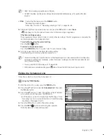 Preview for 79 page of Samsung DVD-SH873 User Manual